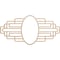 Ekena Millwork Elizabeth Wood Fretwork Pierced Ceiling Medallion, Alder, 34"W x 17"H x 9 3/8"IW x 16 1/8"IH x 1/4"T CMWP34X17X0250EBAL - alternate 1